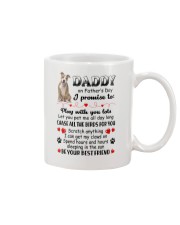 American Staffordshire Terrier on Fathers day Mug front