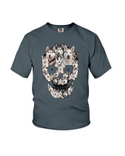 Siberian Husky Skull 1112 Youth T-Shirt thumbnail