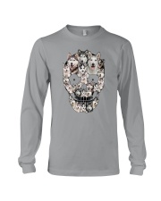 Siberian Husky Skull 1112 Long Sleeve Tee thumbnail