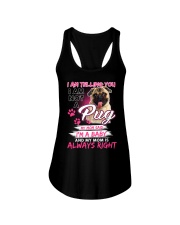 Pug Baby Ladies Flowy Tank thumbnail