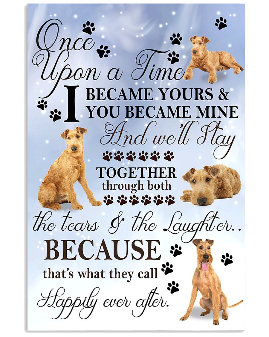 Irish Terrier I Became Yours 1001 11x17 Poster