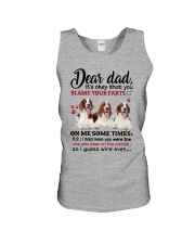 DEAR DAD ENGLISH SPRINGER SPANIEL Unisex Tank thumbnail