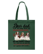 DEAR DAD ENGLISH SPRINGER SPANIEL Tote Bag thumbnail