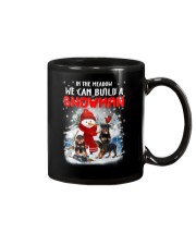 Rottweiler And Snowman Mug thumbnail