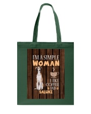 Saluki Simple Woman Mug 2201q Tote Bag thumbnail