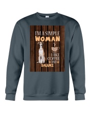 Saluki Simple Woman Mug 2201q Crewneck Sweatshirt thumbnail