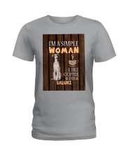 Saluki Simple Woman Mug 2201q Ladies T-Shirt thumbnail