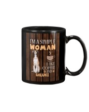 Saluki Simple Woman Mug 2201q Mug front