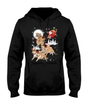 Shiba Inu Reindeers 1609 Hooded Sweatshirt thumbnail