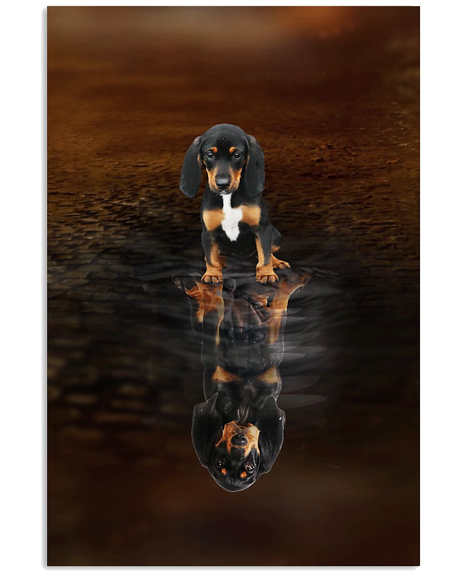 Black and Tan Coonhound Believe 11x17 Poster
