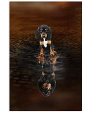 Black and Tan Coonhound Believe 11x17 Poster front