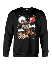 EROS - French Bulldogs Reindeers - 0611 - 74 Crewneck Sweatshirt thumbnail