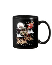 EROS - French Bulldogs Reindeers - 0611 - 74 Mug thumbnail