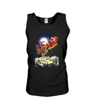German Shepherds and Santa Unisex Tank thumbnail