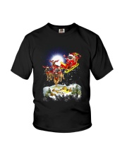 German Shepherds and Santa Youth T-Shirt thumbnail