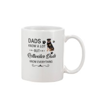 Rottweiler Dads Know Everything 1805 Mug front