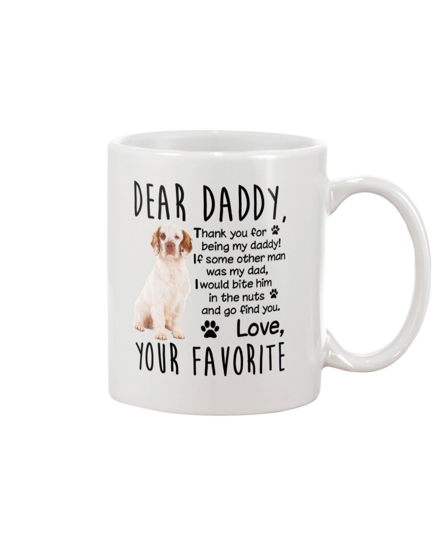 Clumber Spaniel Dear Daddy Mug 2301 Mug