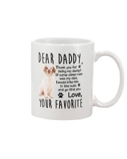 Clumber Spaniel Dear Daddy Mug 2301 Mug front