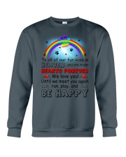 Run Play And Be Happy Crewneck Sweatshirt thumbnail