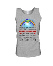 Run Play And Be Happy Unisex Tank thumbnail