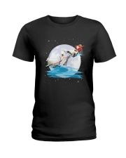 Samoyed Santa - 1011 Ladies T-Shirt thumbnail