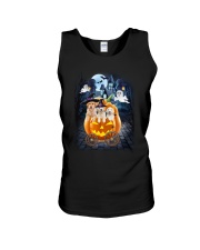 Golden Retriever in pumpkin carriage 0208 Unisex Tank thumbnail