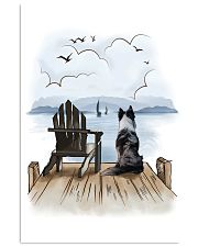 Border Collie Waiting 11x17 Poster front