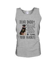 Rottweiler Dear Daddy 1801 Unisex Tank thumbnail