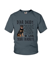 Rottweiler Dear Daddy 1801 Youth T-Shirt thumbnail