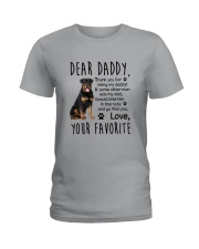 Rottweiler Dear Daddy 1801 Ladies T-Shirt thumbnail