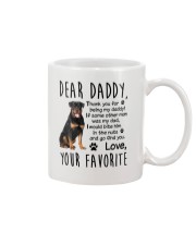 Rottweiler Dear Daddy 1801 Mug front