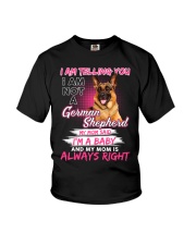 German Shepherd Baby Youth T-Shirt thumbnail