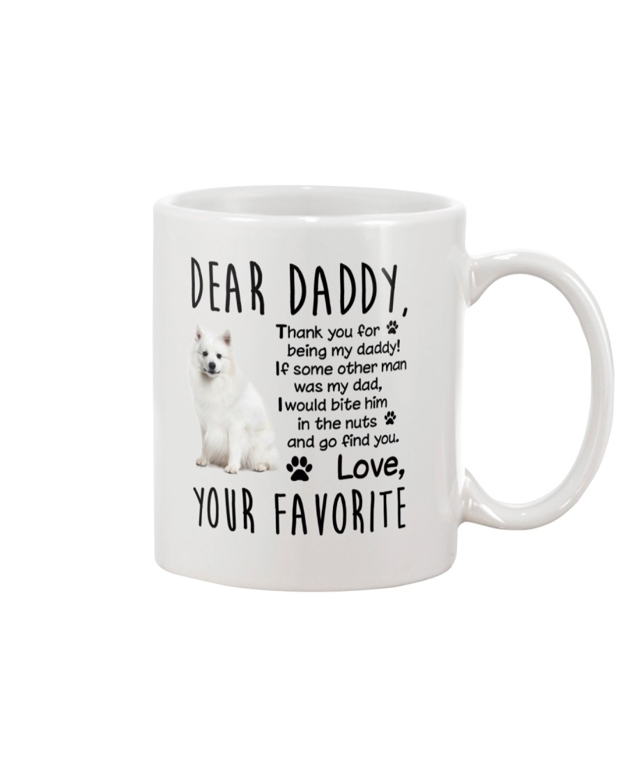 Japanese Spitz Dear Daddy Mug 1801 Mug