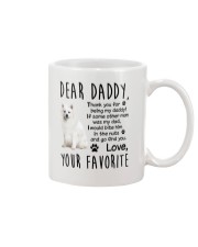 Japanese Spitz Dear Daddy Mug 1801 Mug front