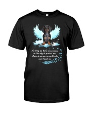 Dachshund angel 1610 Classic T-Shirt thumbnail
