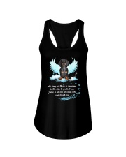Dachshund angel 1610 Ladies Flowy Tank thumbnail