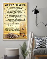 Lhasa Apso Waiting At The Door 2601 11x17 Poster lifestyle-poster-1