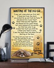 Lhasa Apso Waiting At The Door 2601 11x17 Poster lifestyle-poster-2