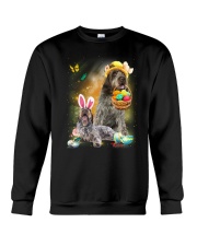 Wirehaired Pointing Griffon Happy Easter Day 2601 Crewneck Sweatshirt thumbnail