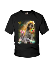 Wirehaired Pointing Griffon Happy Easter Day 2601 Youth T-Shirt thumbnail