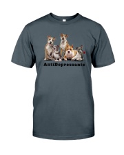 American Staffordshire Antidepressants 1712 Classic T-Shirt thumbnail