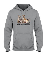 American Staffordshire Antidepressants 1712 Hooded Sweatshirt thumbnail