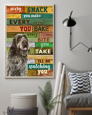 Wirehaired Pointing Griffon Watching Poster 1601 11x17 Poster lifestyle-poster-1
