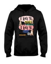 Labrador Retriever I love you in the morning Hooded Sweatshirt thumbnail