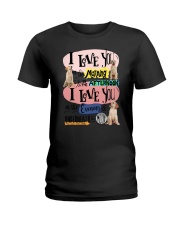 Labrador Retriever I love you in the morning Ladies T-Shirt thumbnail