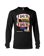 Labrador Retriever I love you in the morning Long Sleeve Tee thumbnail
