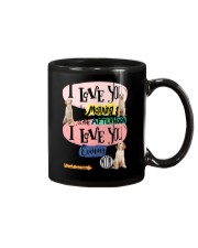 Labrador Retriever I love you in the morning Mug tile