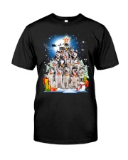 Siberian Husky Pine 0210 Classic T-Shirt thumbnail
