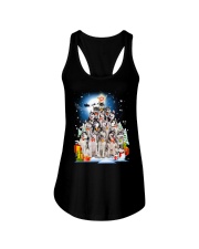 Siberian Husky Pine 0210 Ladies Flowy Tank thumbnail