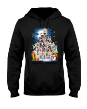 Siberian Husky Pine 0210 Hooded Sweatshirt front